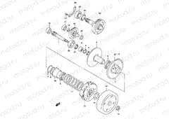 13A - TRANSMISSION (2) (MODEL AY50W K3/K4)