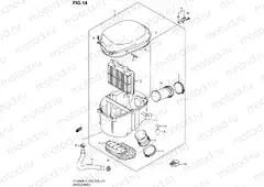 14 - AIR CLEANER