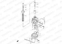 14 - CARBURETOR (MODEL Z/D/F/K)