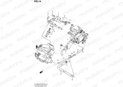 14 - FUEL DELIVERY PIPE (DL1000L2 E33)