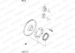 14 - STARTER CLUTCH