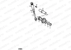 14 - TACHOMETER DRIVE GEAR