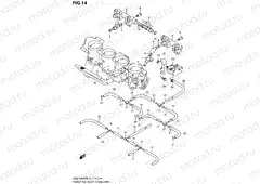 14 - THROTTLE BODY HOSE/JOINT