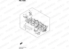 140C - THROTTLE BODY (GSX-R750L5 E33)