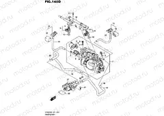 140D - THROTTLE BODY (VZR1800BZL5 E02)