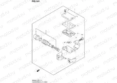 141 - FRONT MASTER CYLINDER (AN400AL4 E19)