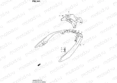 141 - PILLION RIDER HANDLE (AN400AL2 E19)