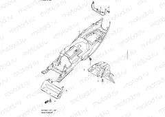 142 - REAR FENDER (GSF650SUAL1 E21)
