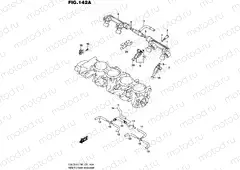 142A - THROTTLE BODY HOSE/JOINT (GSX-R750L5 E03)