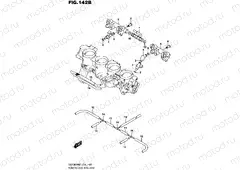 142B - THROTTLE BODY HOSE/JOINT (GSX1300RAL7 E19)
