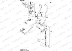 143 - REAR MASTER CYLINDER (GSR750AUEL3 E21)