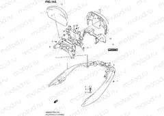 145 - PILLION RIDER HANDLE (AN400ZAL2 E51)