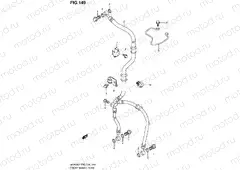 149 - FRONT BRAKE HOSE (AN400L1 E33)