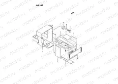 14A - BATTERY (MODEL N,MODEL P/R E24)