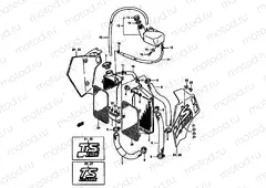14A - RADIATOR (MODEL J/K)