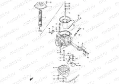 14B - CARBURETOR (MODEL R P37)
