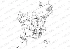 15 - FRAME - SEAT (MODEL D)