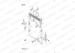 15 - OIL COOLER (GS500FH)