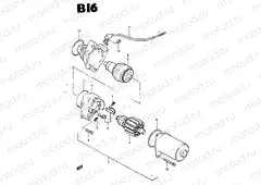 15 - STARTING MOTOR (CS50DZ, CS50DD, CS50GD)