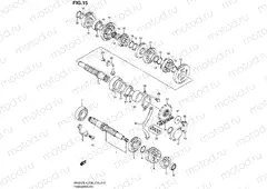 15 - TRANSMISSION (DR-Z125L4 E33)