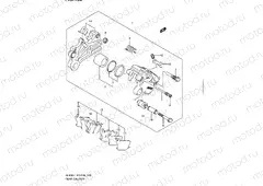 153 - REAR CALIPER (DL650AL1 E33)