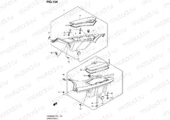 154 - UPPER PANEL (GSF650SUAL2 E21)