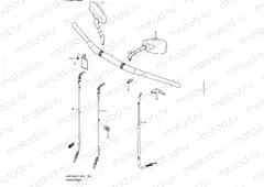 155 - HANDLEBAR (VZR1800L1 E19)