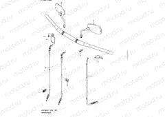 156 - HANDLEBAR (VZR1800L1 E24)