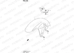 159 - FRONT FENDER (VZR1800L2 E24)