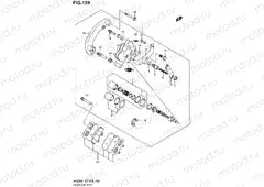 159 - REAR CALIPER (AN650AL1 E33)