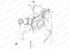 15A - AIR CLEANER (GS125ESK/ESL E24, MODEL M/R)