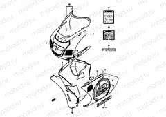 16 - COWLING BODY (E02,E22)