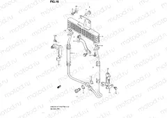 16 - OIL COOLER (GS500FH)