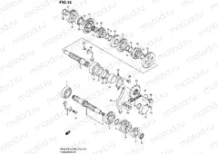 16 - TRANSMISSION (DR-Z125LL4 E28)