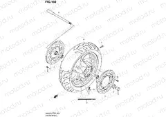 160 - FRONT WHEEL (AN400L2 E02)
