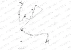 160 - REAR BRAKE HOSE (AN650L1 E03)
