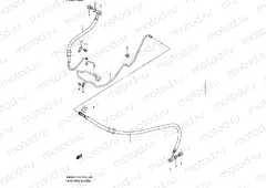 162 - REAR BRAKE HOSE (AN650AL1 E28)