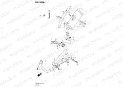 163A - MUFFLER (SV650A,SV650AU)