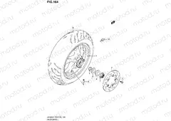 164 - REAR WHEEL (AN400L1 E03)