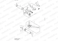 166 - HANDLE LEVER (VZR1800L1 E51)