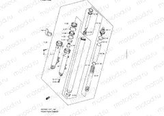 168 - FRONT FORK DAMPER (GSF650L1 E21)