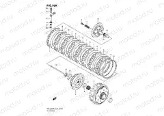 16A - CLUTCH (MODEL K8/K9)