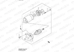 16A - STARTING MOTOR (MODEL K2/K3/K4/K5)