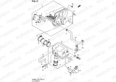 17 - AIR CLEANER (AN650ZL3 E28)