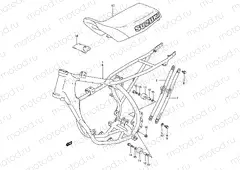 17 - FRAME - SEAT (MODEL H/J/K/L)