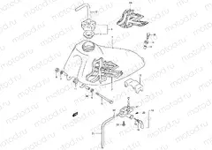 17 - FUEL TANK (MODEL T/V)