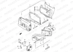 17 - HEADLAMP - FRONT TURNSIGNAL