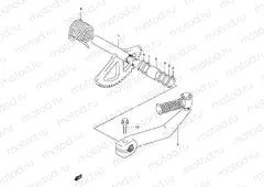 17 - KICK STARTER (MODEL T/V/W/X/Y)