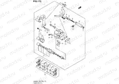 173 - REAR CALIPER (AN400ZAL1 E33)