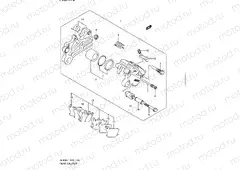 176 - REAR CALIPER (DL650AUEL1 E19)